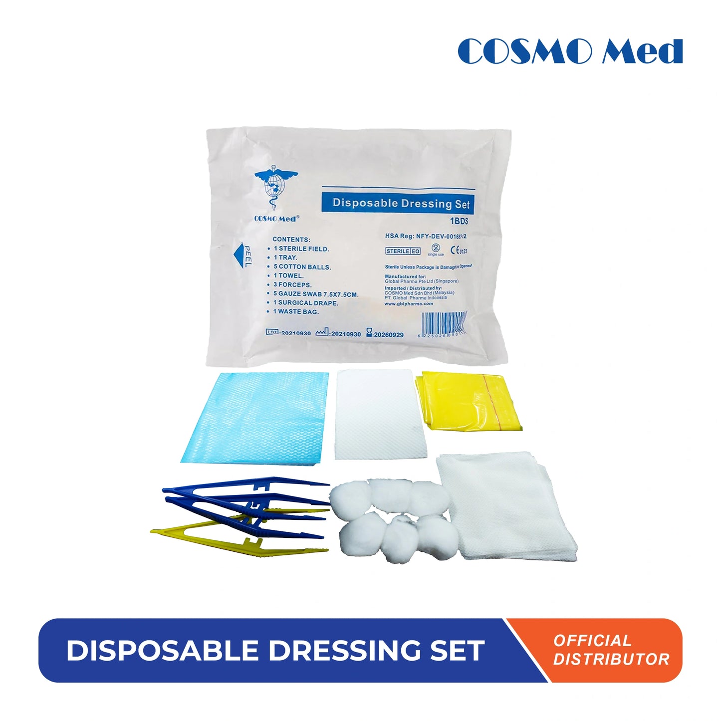 Disposable Basic Dressing Set