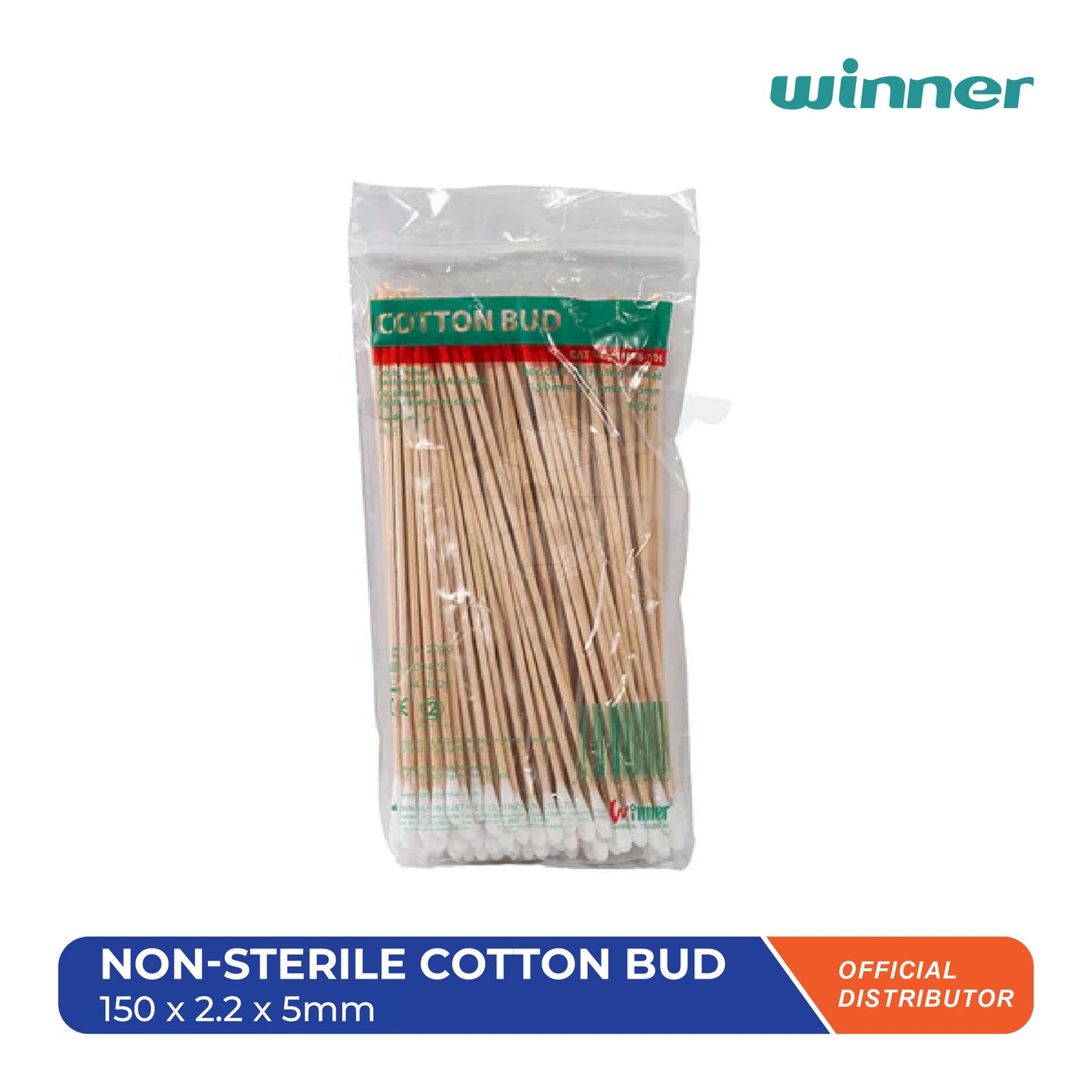 Non-Sterile Cotton Bud
