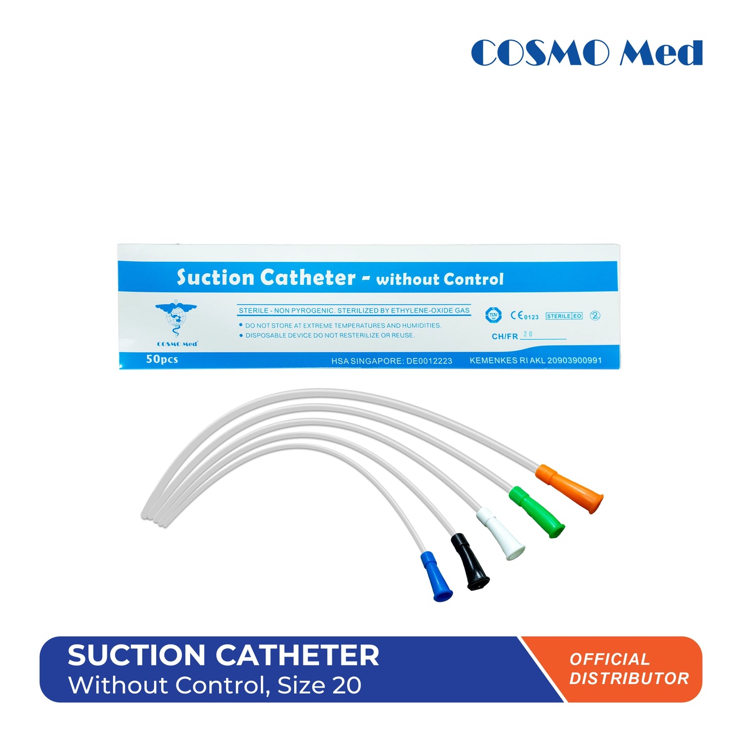 Suction Catheter Without Control