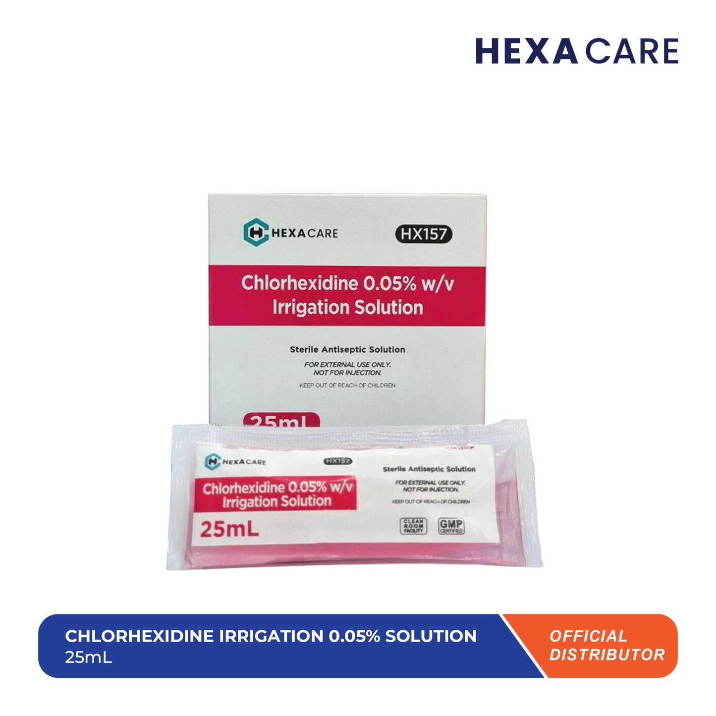 Chlorhexidine Irrigation 0.05% Solution