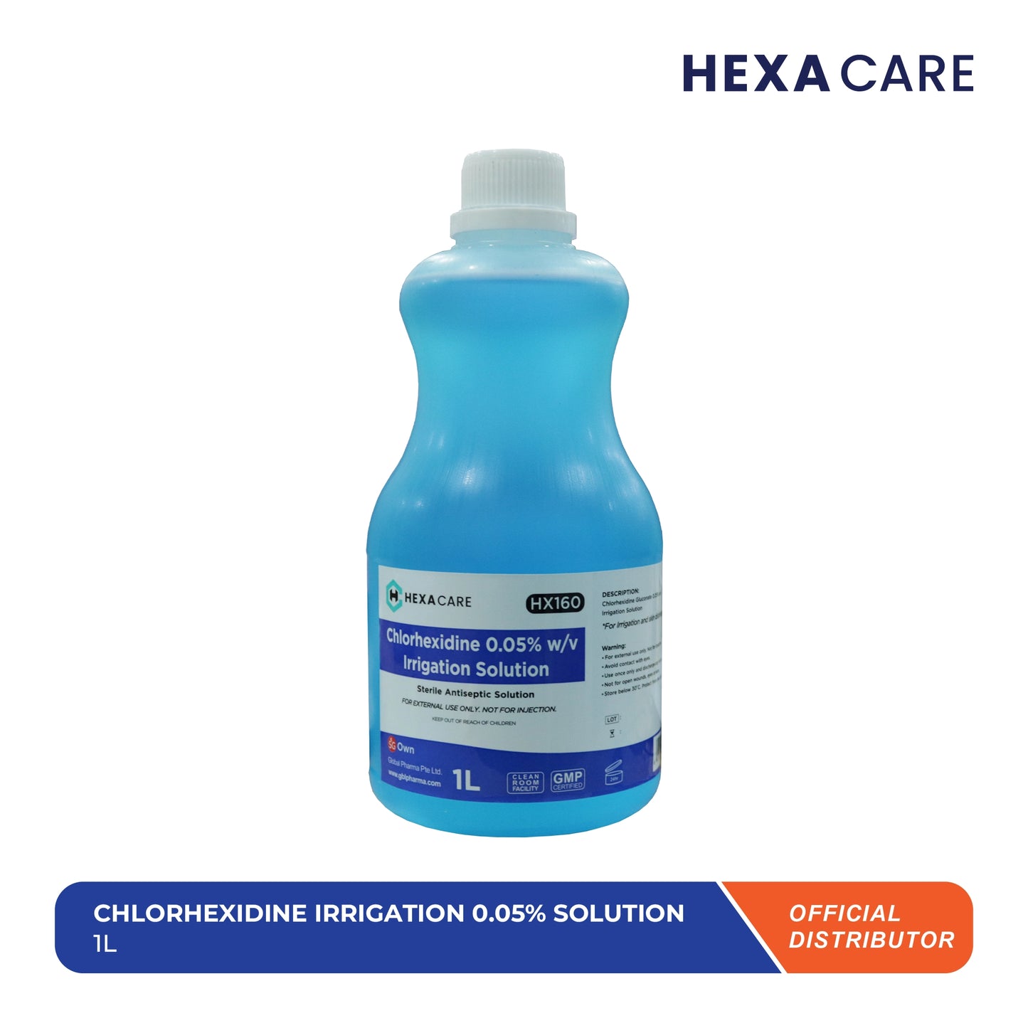 Chlorhexidine Irrigation 0.05% Solution