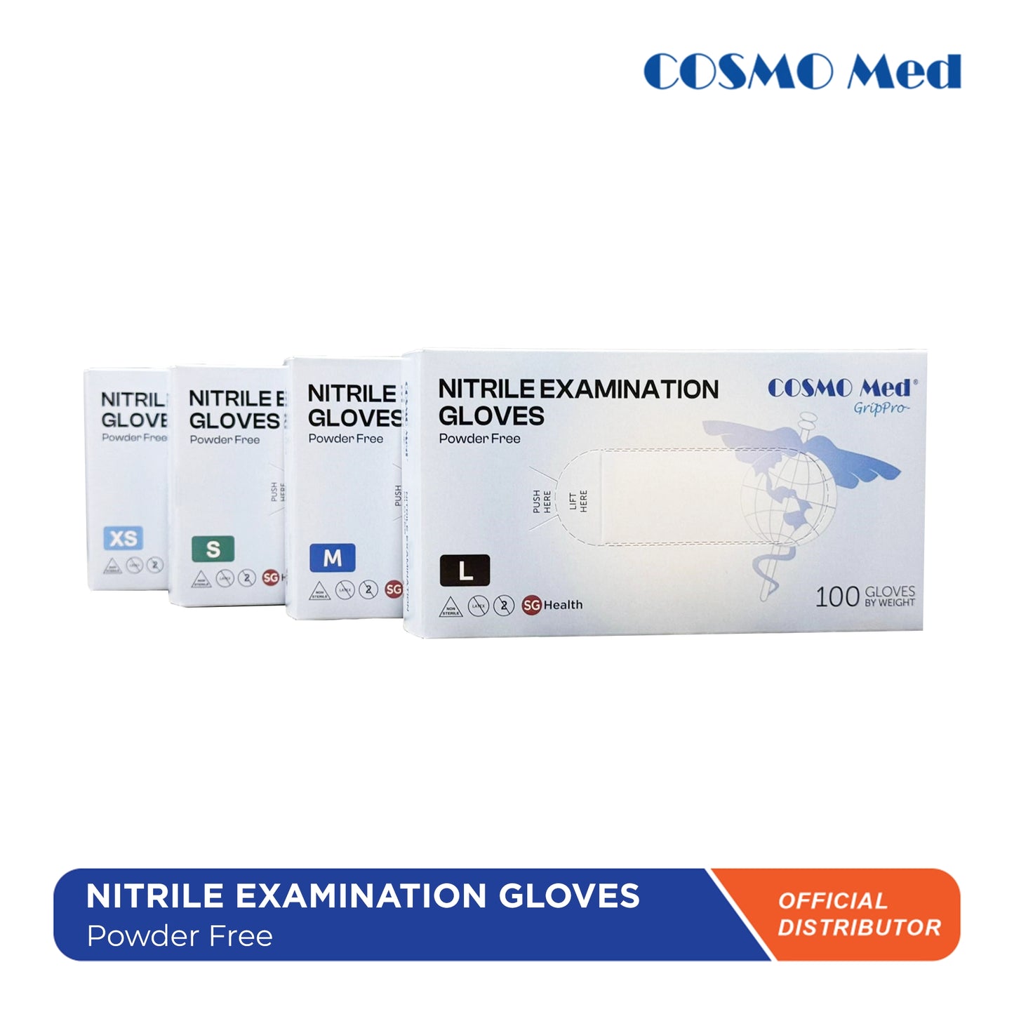 Nitrile Examination Glove Powder Free