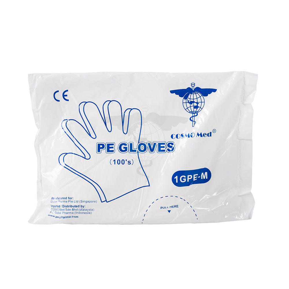 Cosmo Med's Plastic HDPE Glove