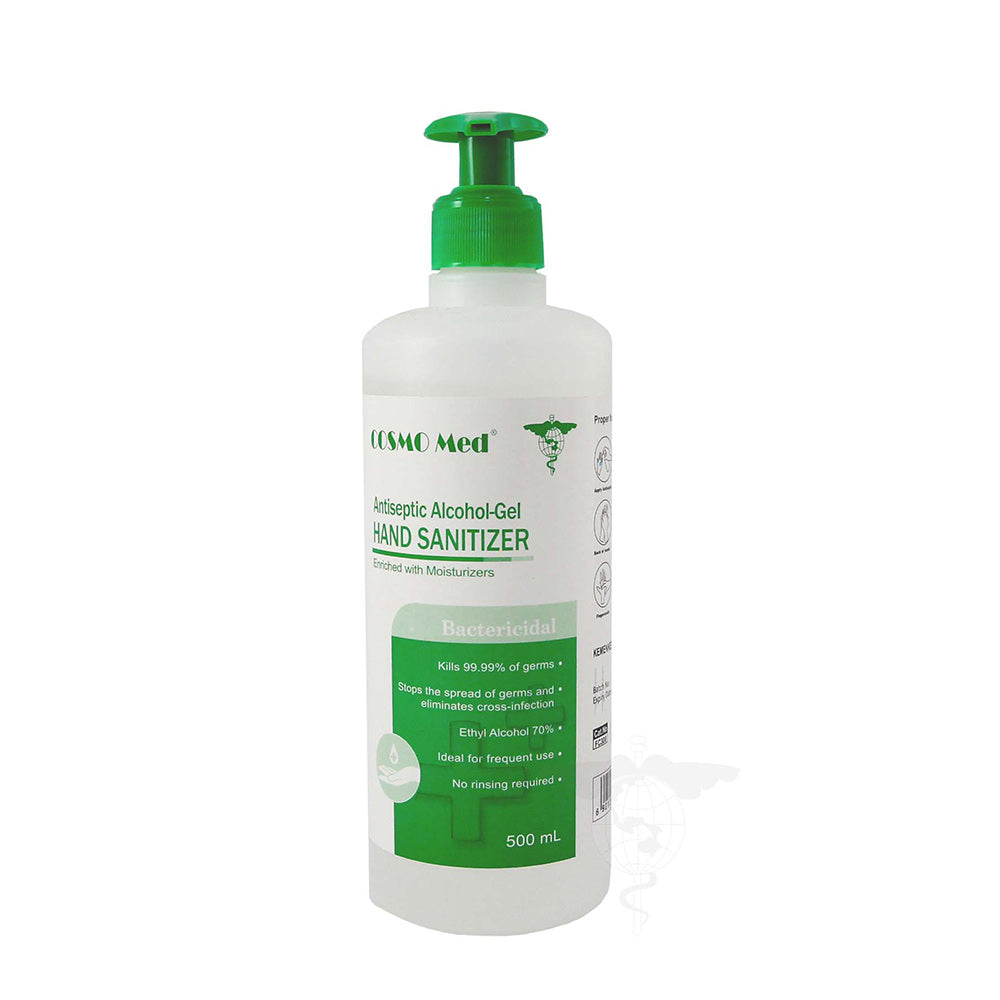Hand Sanitizer, Gel type, 500ml, bottle, 18s/ctn.