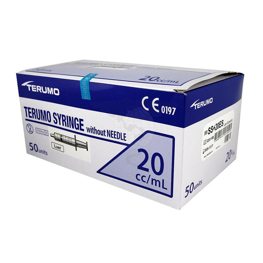 Terumo's 20ml Eccentric Tip Syringe