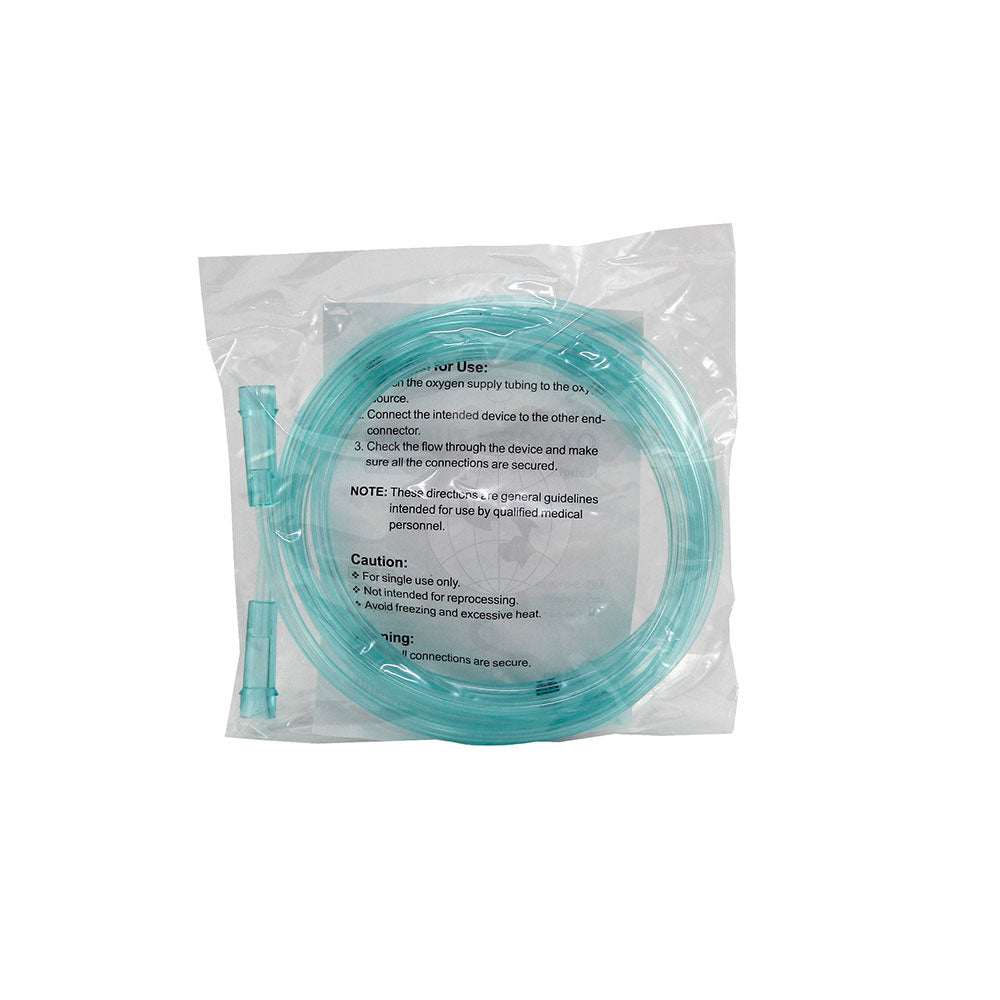Oxygen Tubing w/Connector, Sterile, ea, 100s/ctn.