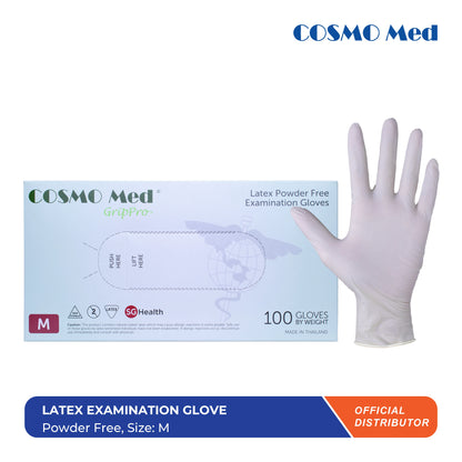 Latex Examination Glove Powder Free