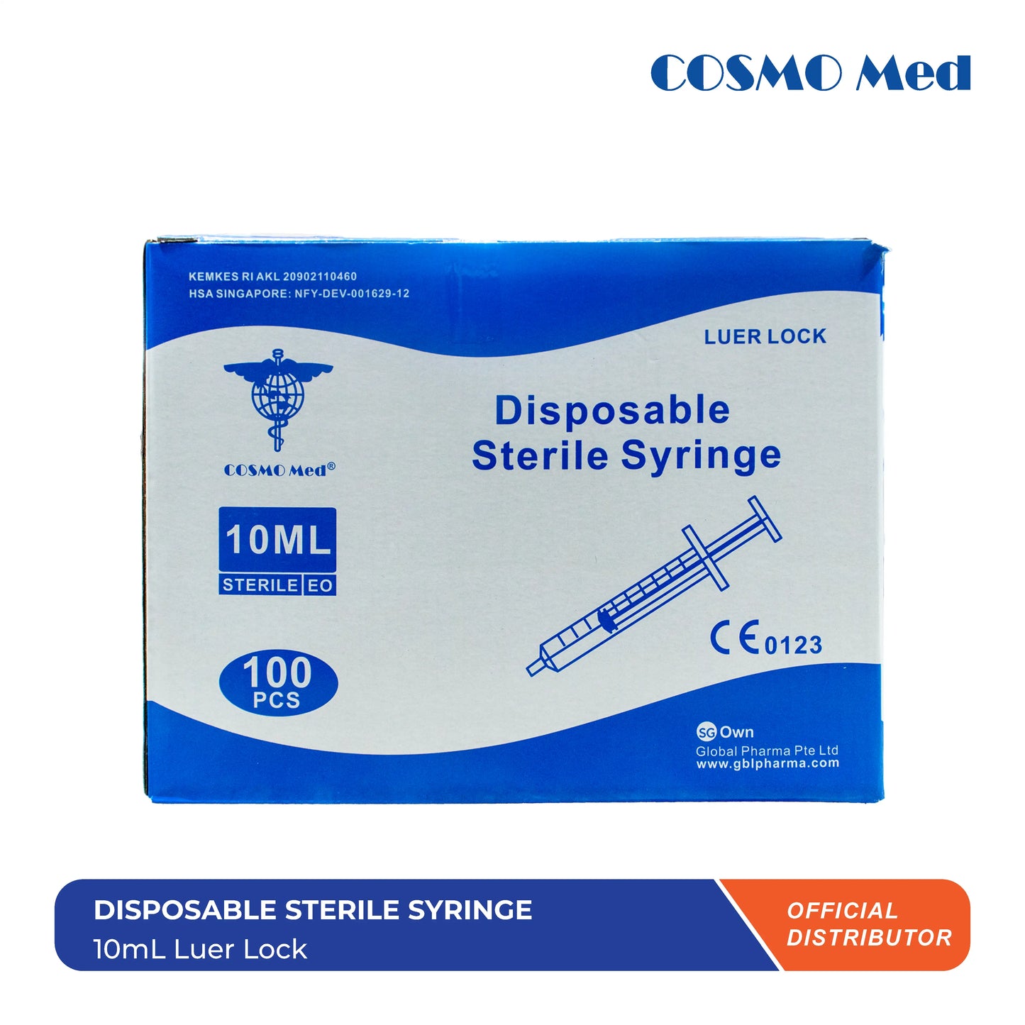 Disposable Sterile Syringe Luer Lock