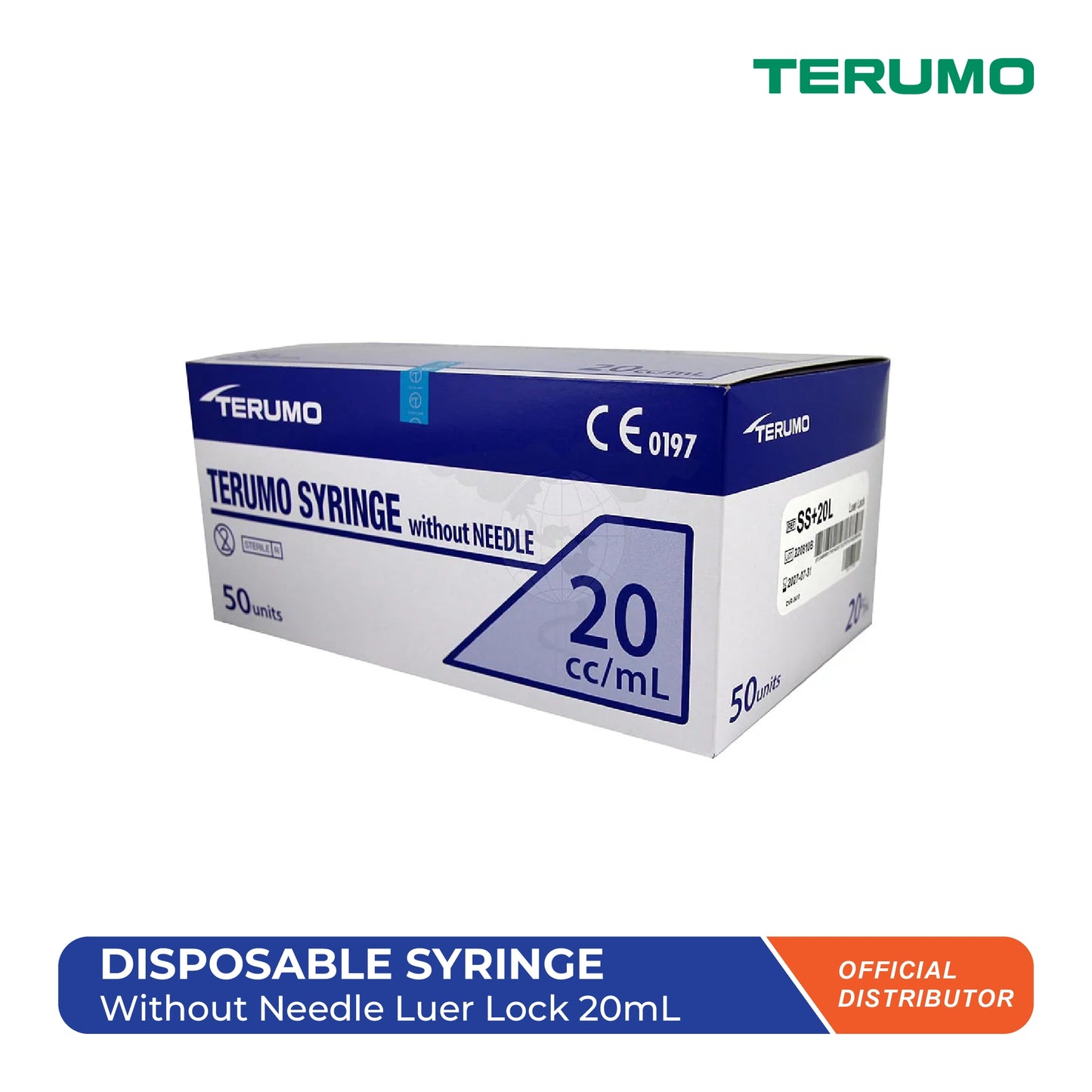 Disposable Syringe Without Needle Luer Lock 20ml