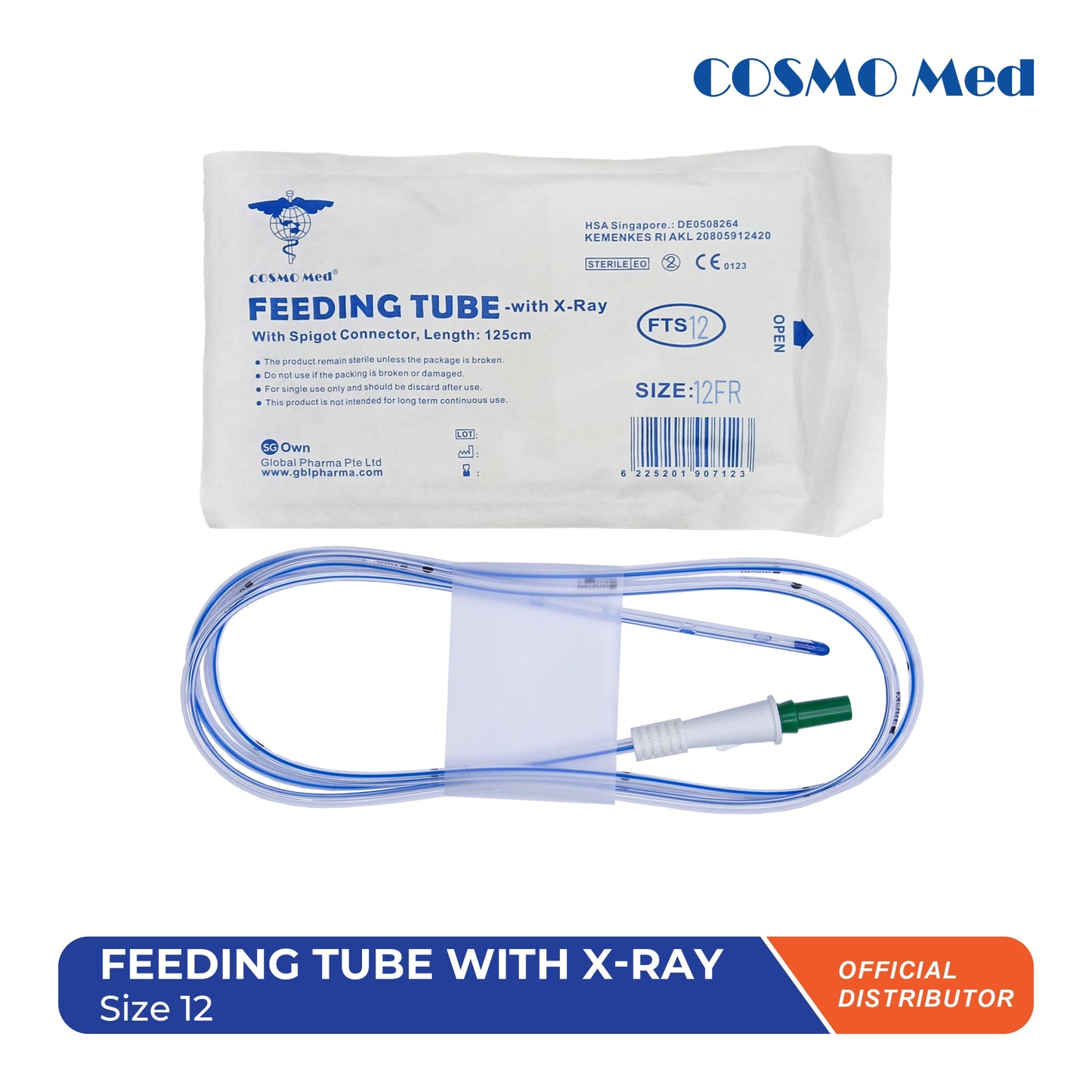 Feeding Tube With X-Ray
