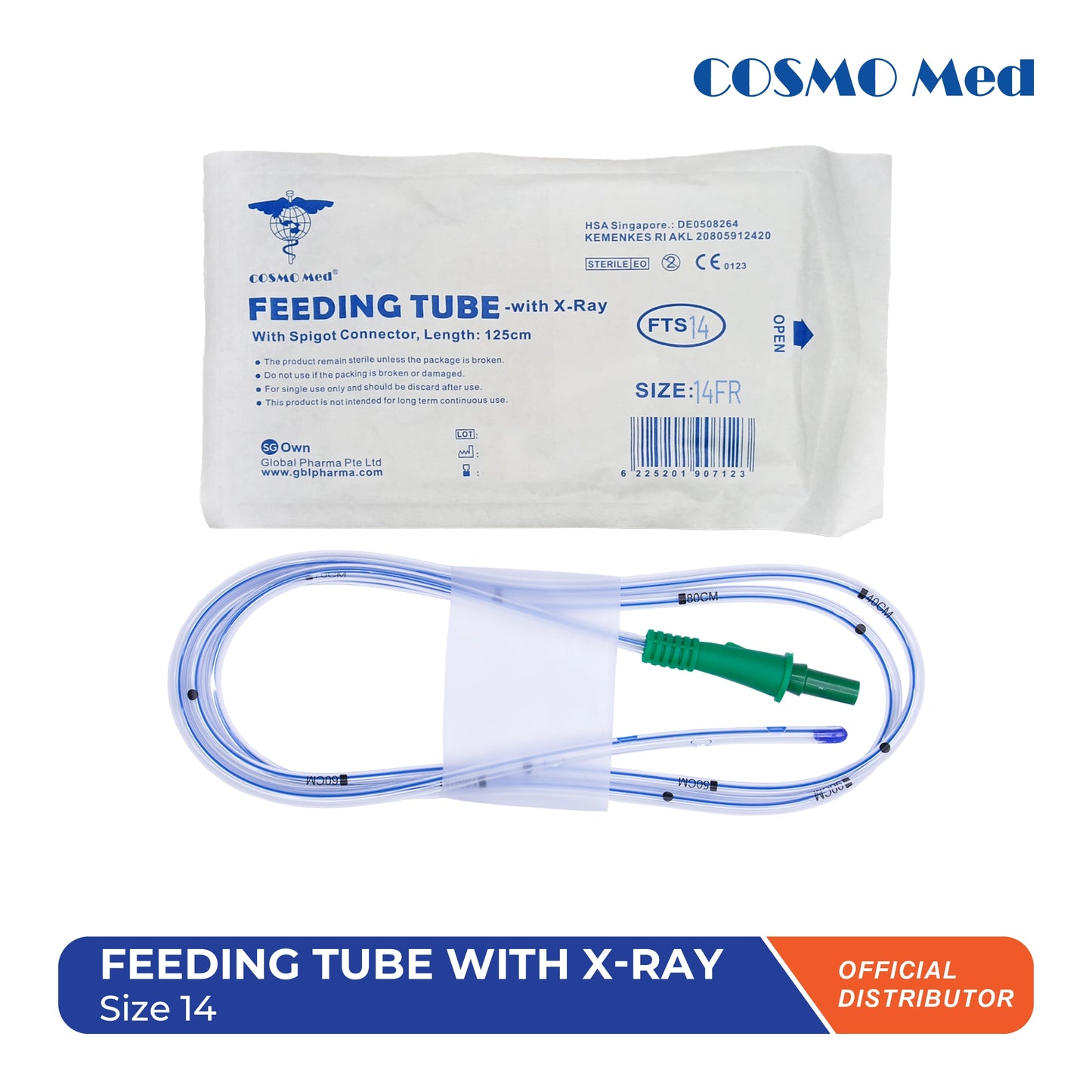 Feeding Tube With X-Ray