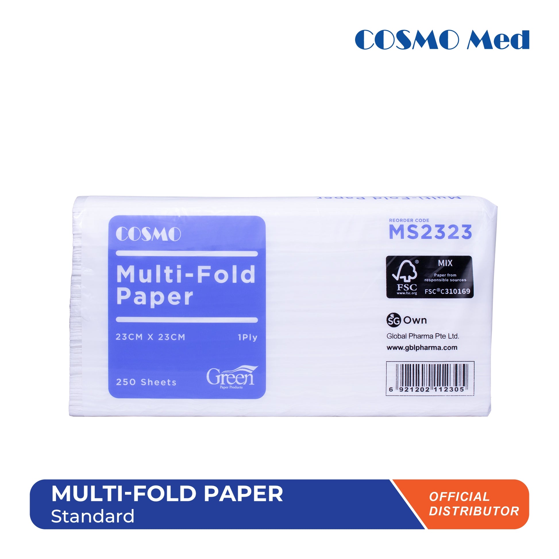 Multi Fold Paper Standard – GP Medline