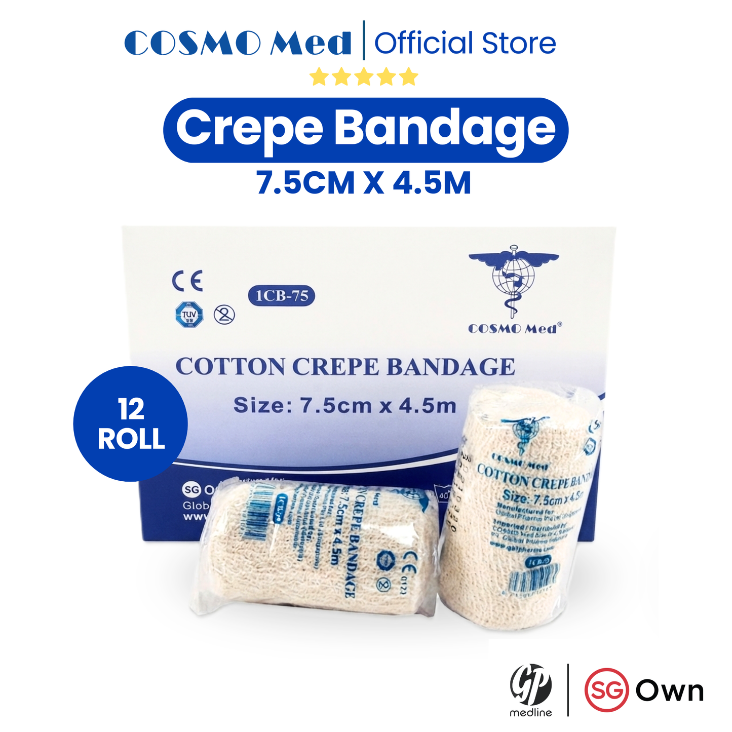 Cotton Crepe Bandage