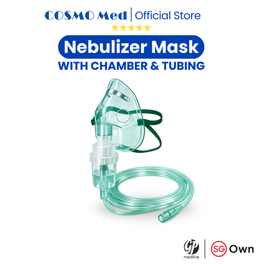 Nebulizer Rotatable Mask Adult - With chamber and tubing