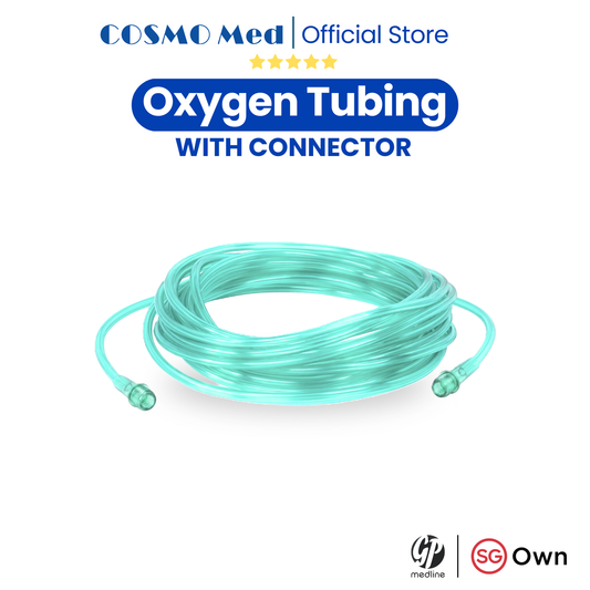 Cosmo Med Oxygen Tubing with Connector - 2M (Sterile)