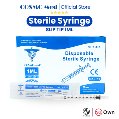 Disposable Sterile Syringe Slip Tip