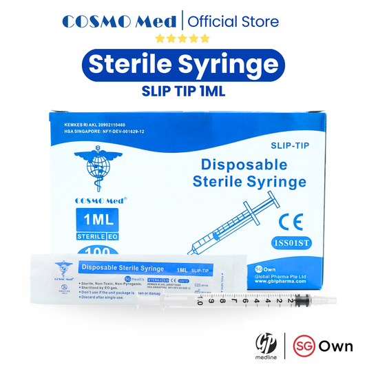 Disposable Sterile Syringe Slip Tip