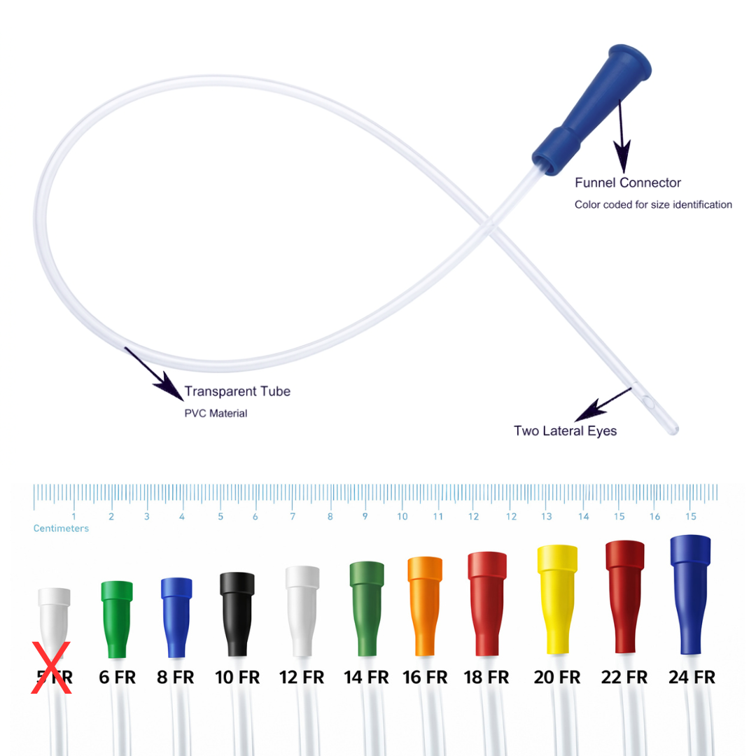 Cosmo Med Suction Catheter without Control - Sterile
