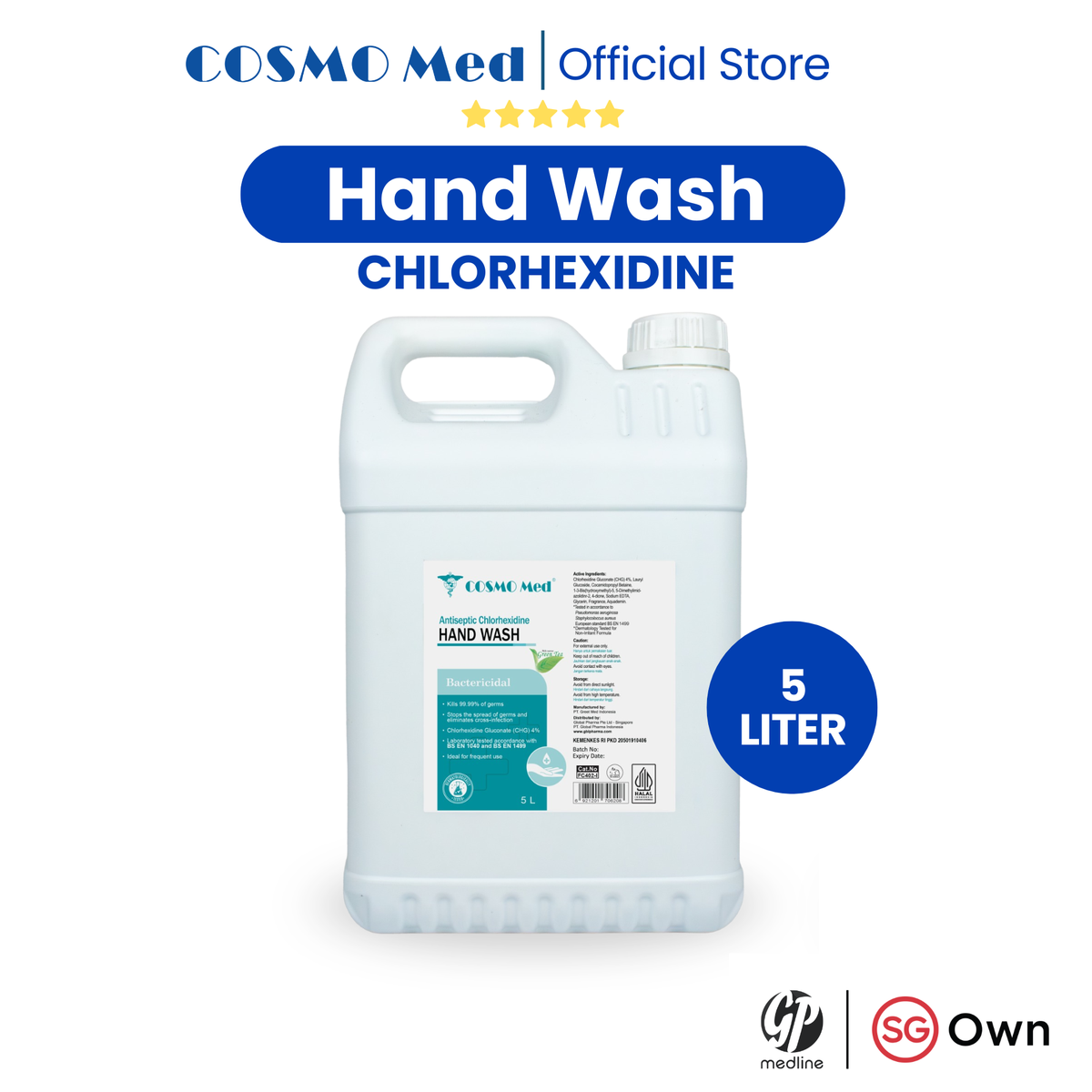 COSMO Med Antiseptic Hand Wash