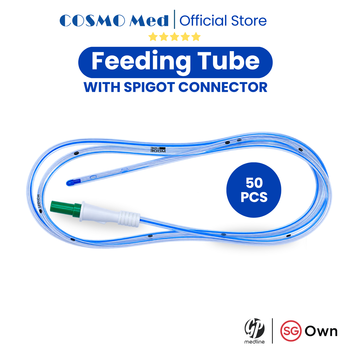 Feeding Tube With X-Ray line