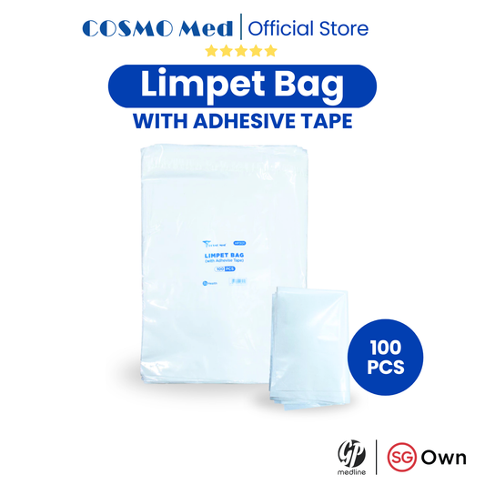 Limpet Bag with Adhesive Tape