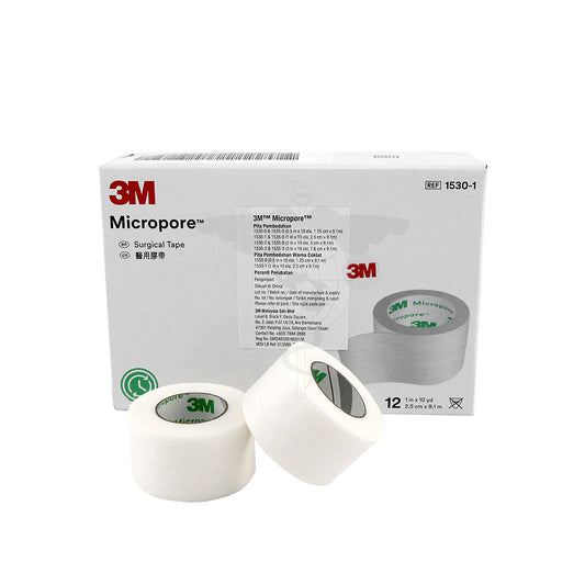 3M's 1 Inch Micropore Tape without Dispenser
