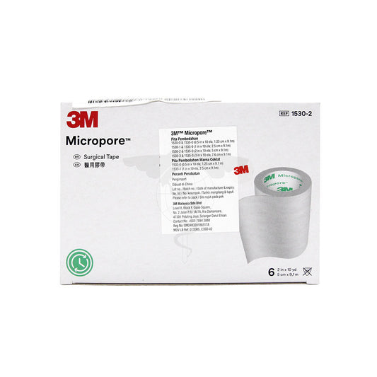 3M's 2 Inch Micropore Tape without Dispenser